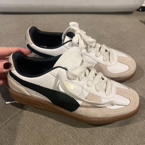 Puma palermo white and black - Picture 1 of 5